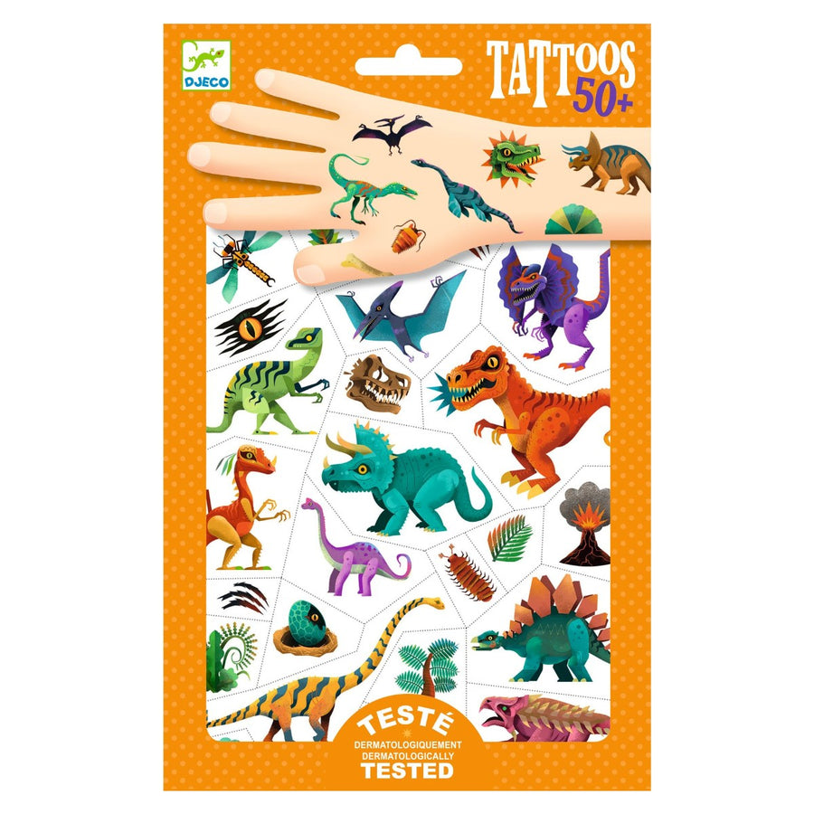 Tattoos med dinosaurer