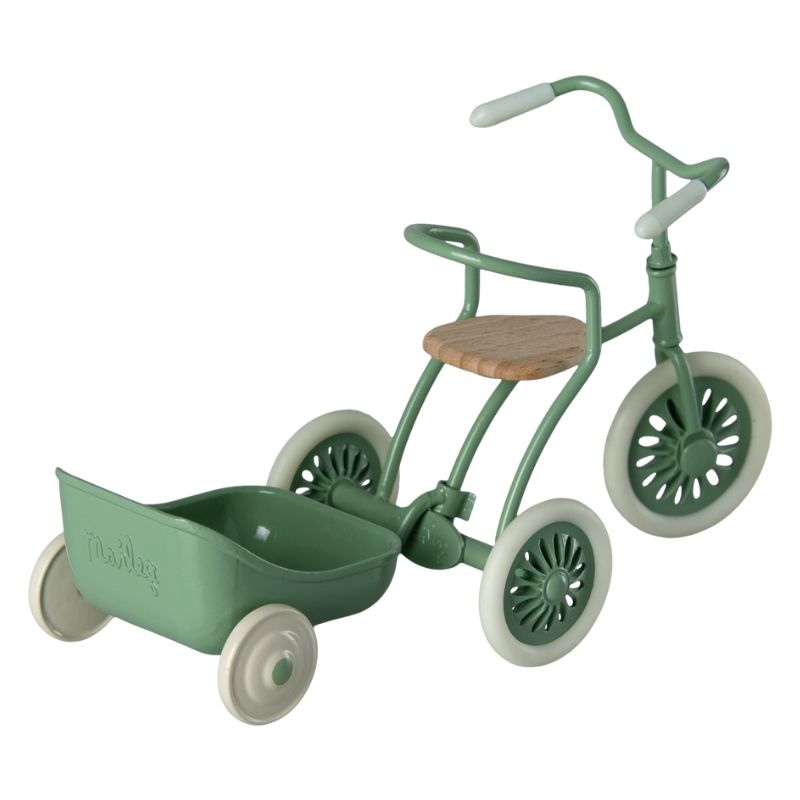 Vogn til cykel grøn