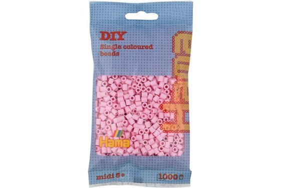 Perler 1000 stk. - Pastel rosa (207-95)