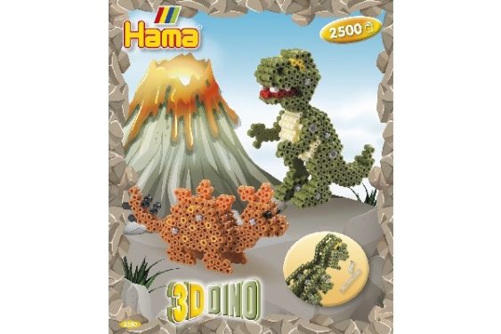 Midi gaveæske - 3D dino 3250