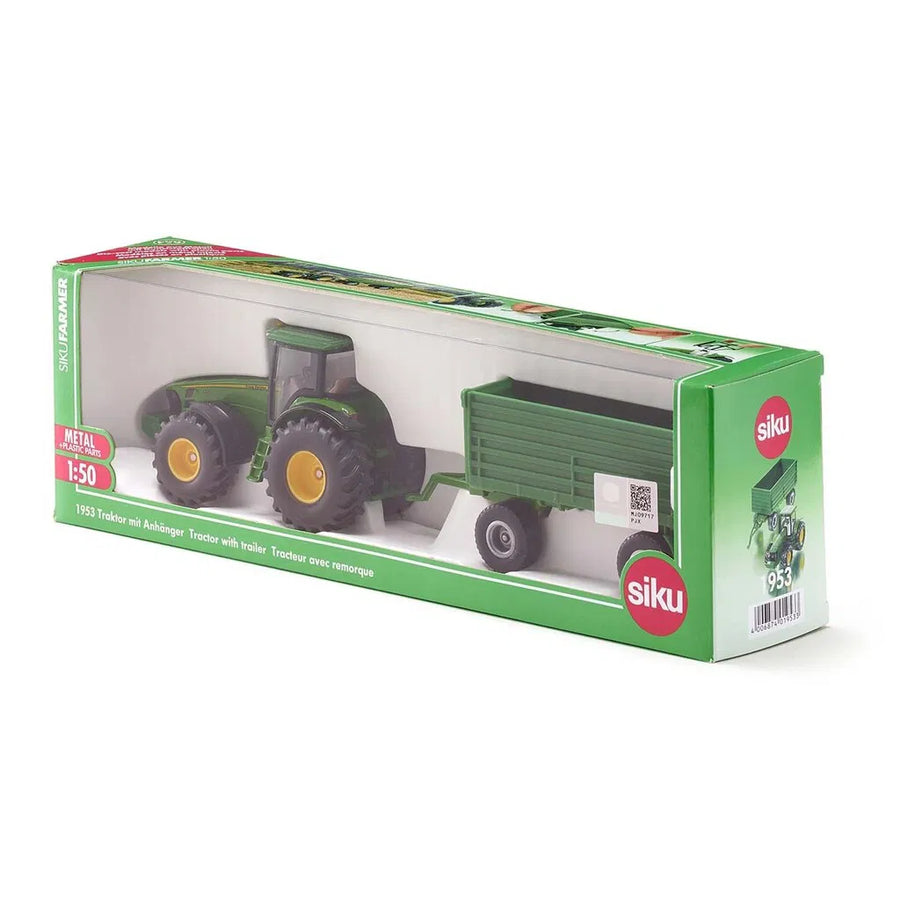 Traktor med trailer