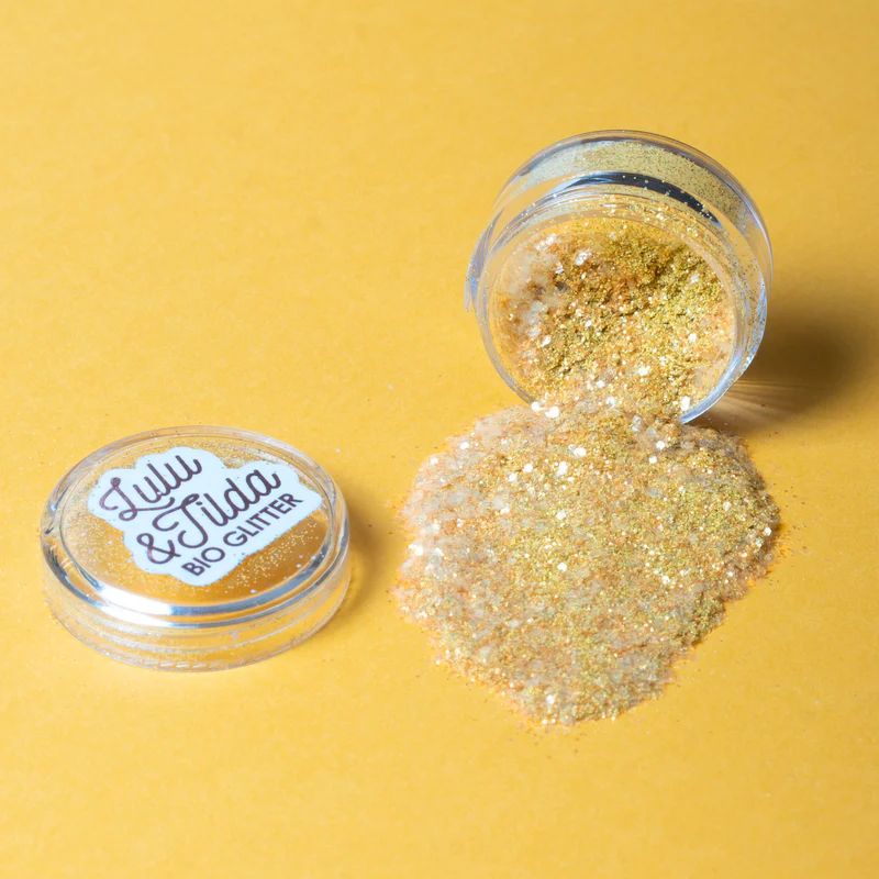 Eco bio glitter - Sunshine & stardust (Guld)