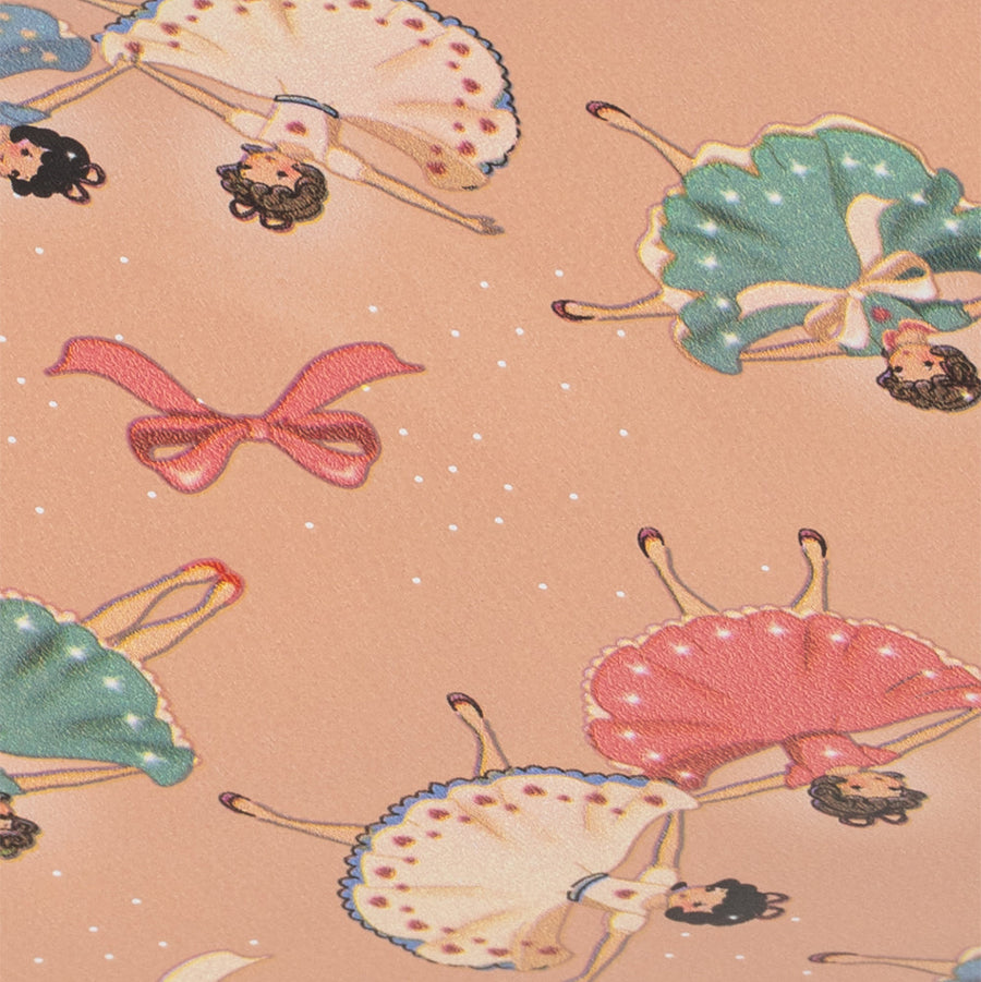 Gavepapir - Bow ballerina blush