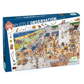 Observationspuslespil Borgen - 100 brikker