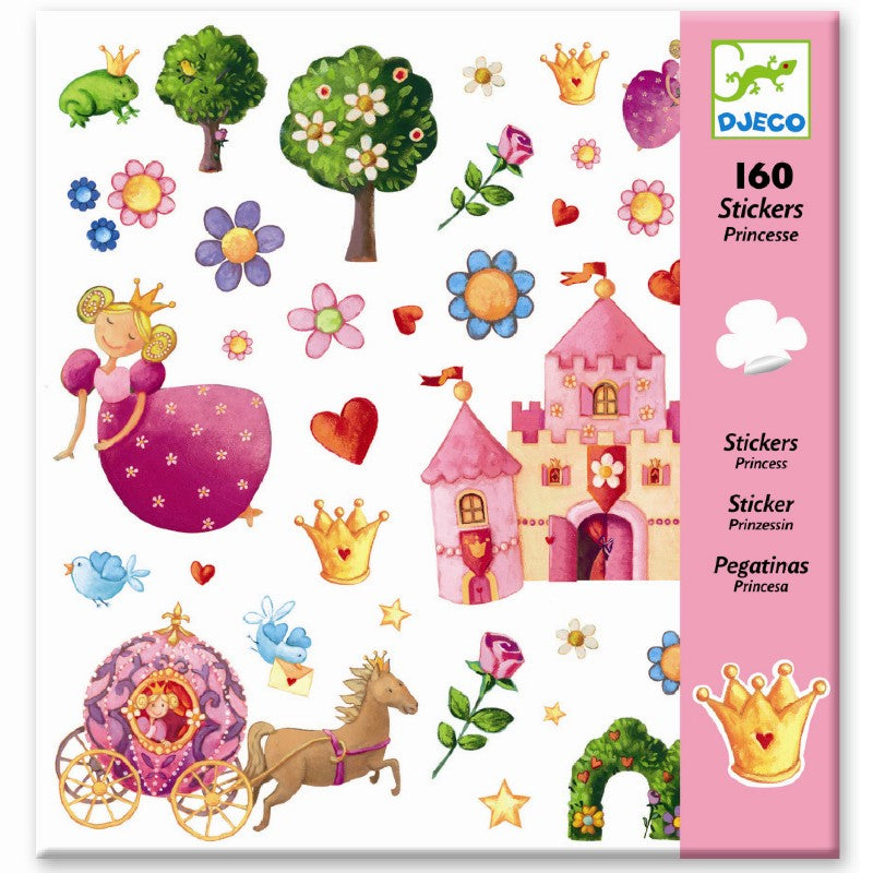 Klistermærkepakke - Prinsesse