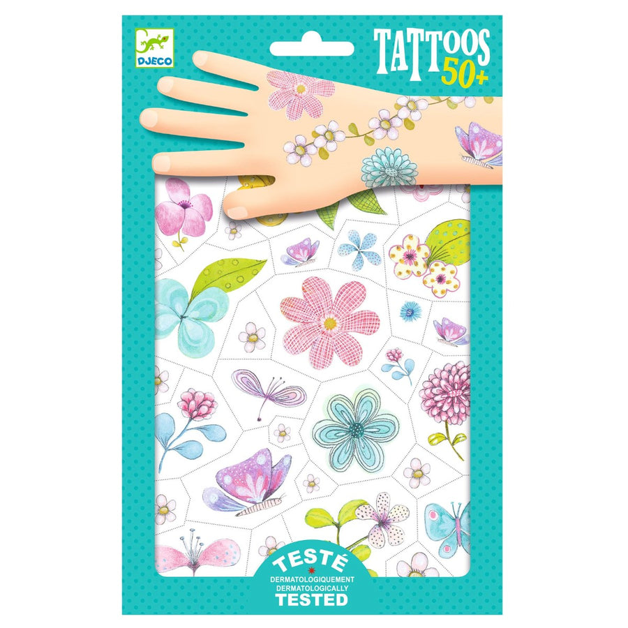 Tattoos blomster