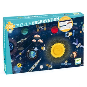 Observationspuslepil Rummet - 200 brikker