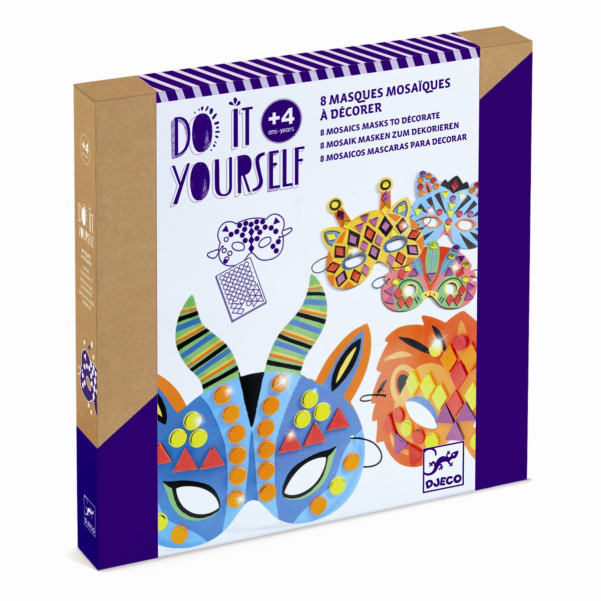 DIY - mosaikmasker