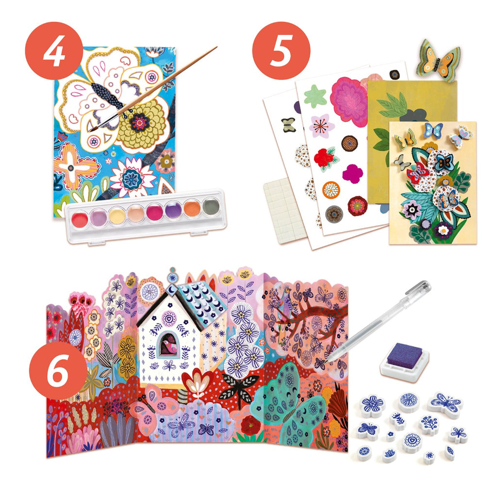 Kreativ aktivitetspakke - blomster