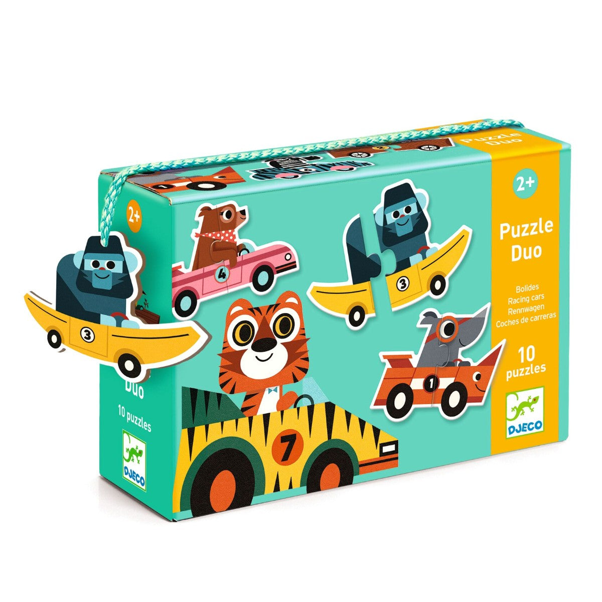 Puzzle duo - Racerbiler