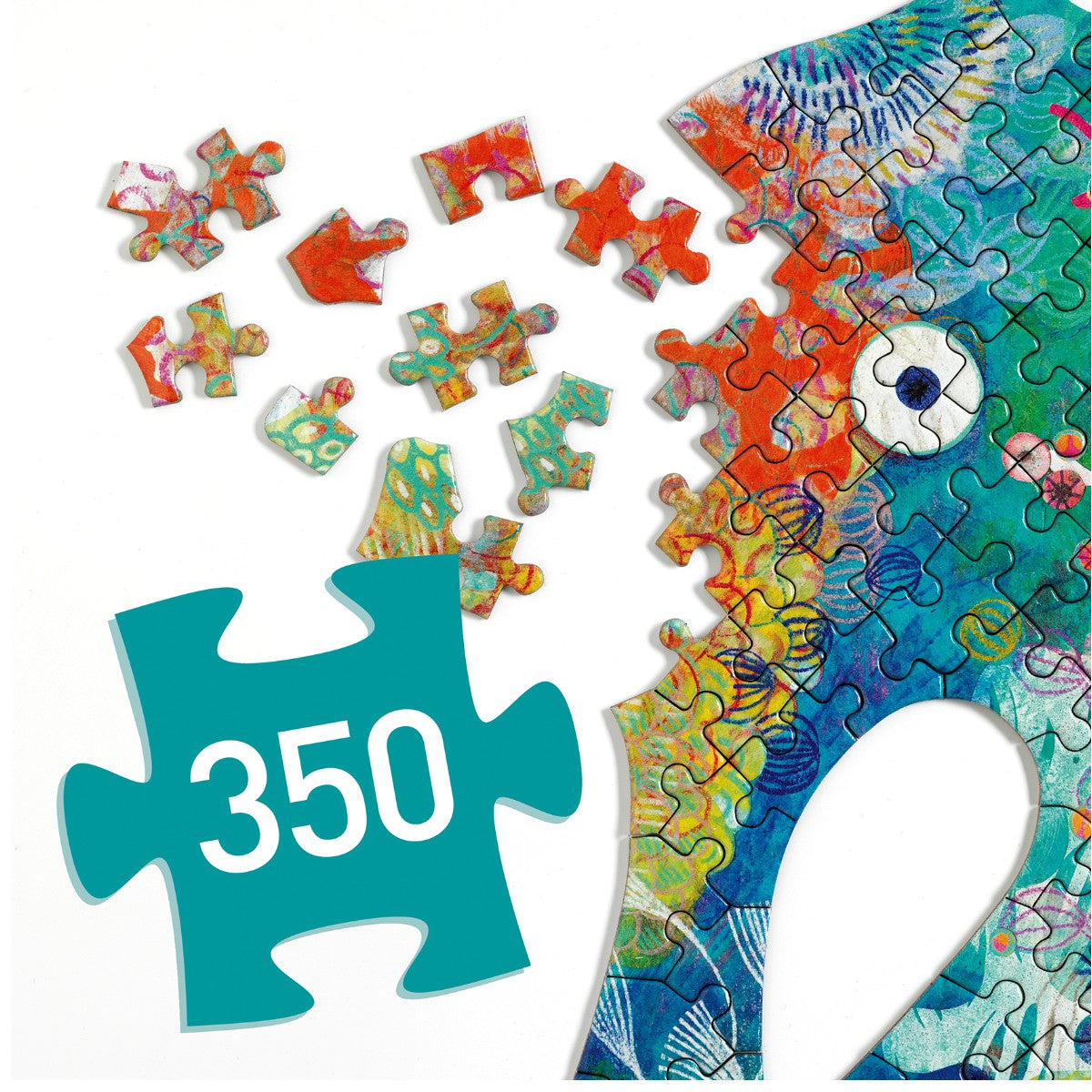 Puzz'art sea horse  - 350 brikker