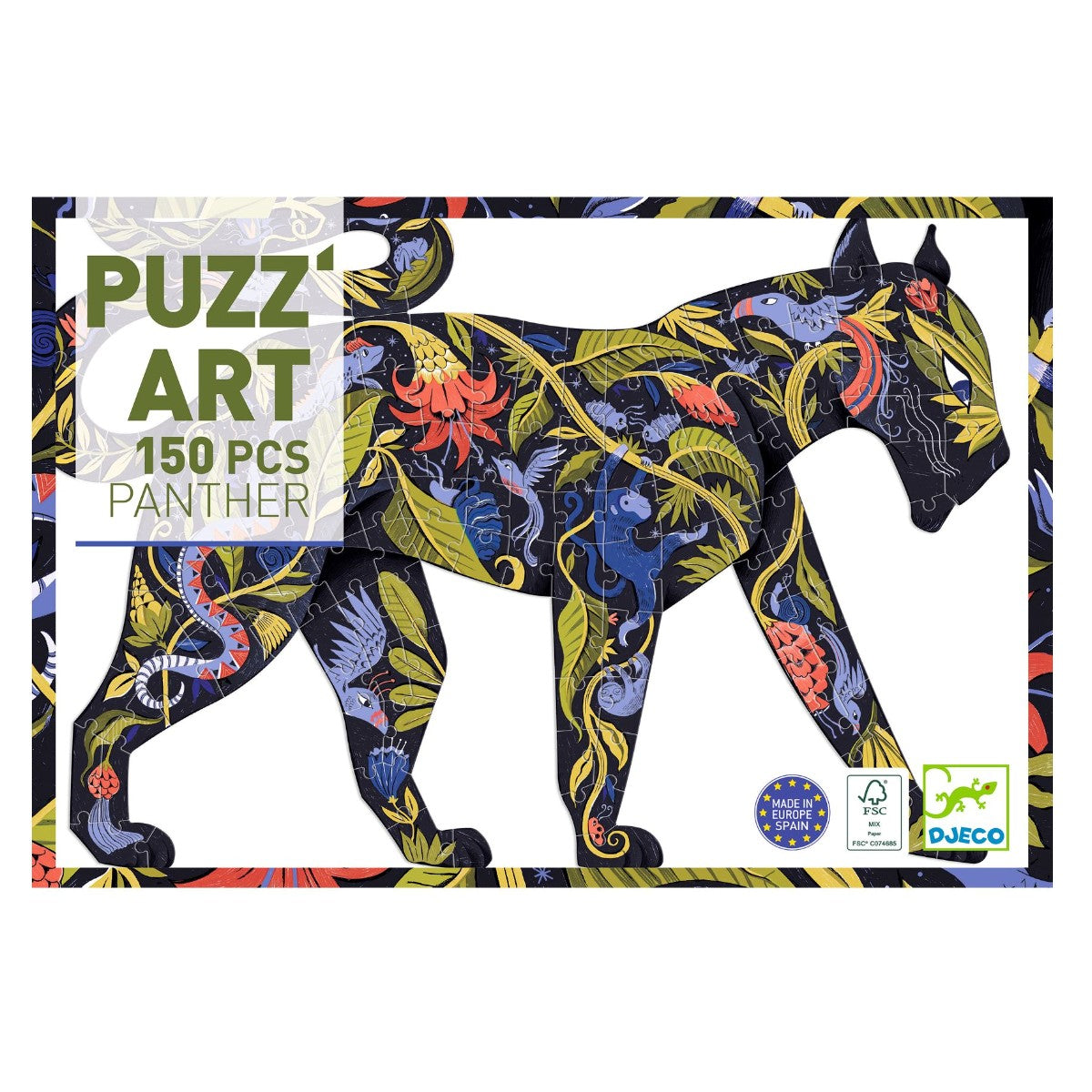 Puzz'art panther - 150 brikker