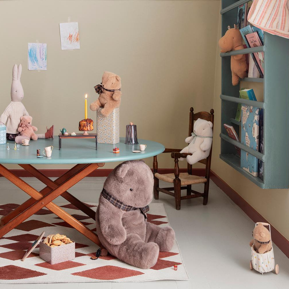 Teddy bear plush mini, Mimi off white