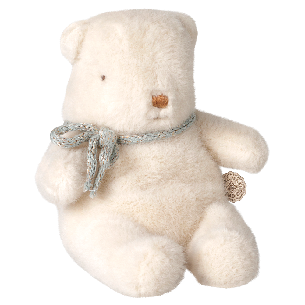 Teddy bear plush mini, Mimi off white