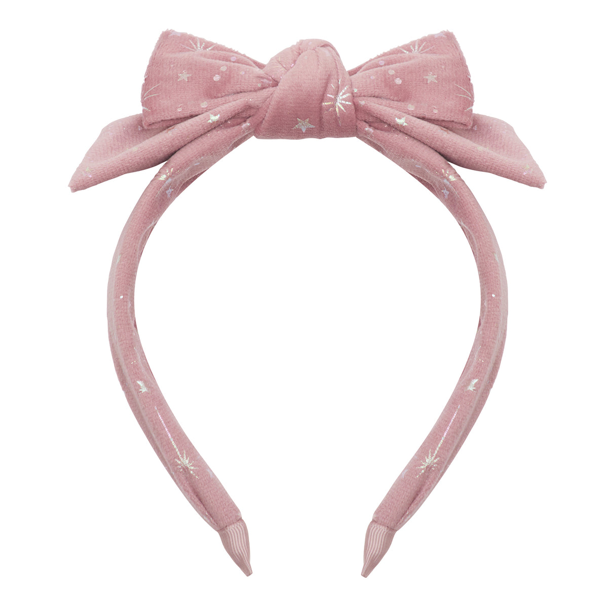 Hårbøjle - velvet starry Edie bow