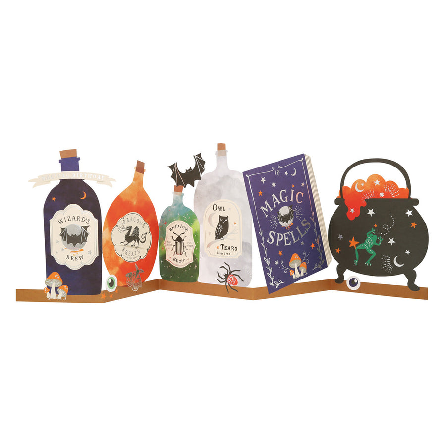 Fødselsdagskort halloween