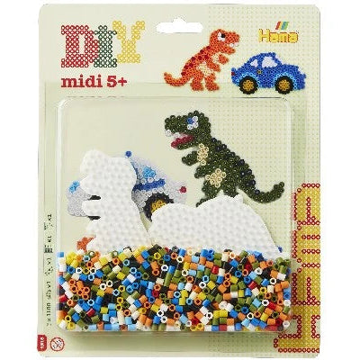 Midi pakke - Dino og bil 4215