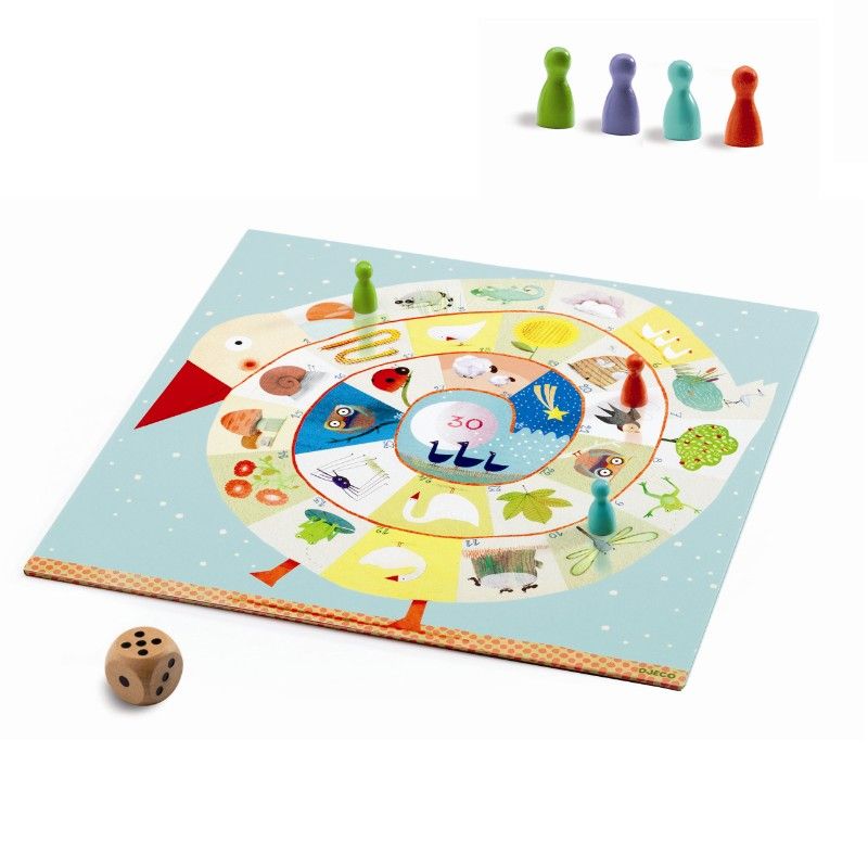 Spilkuffert ludo og gåsespillet