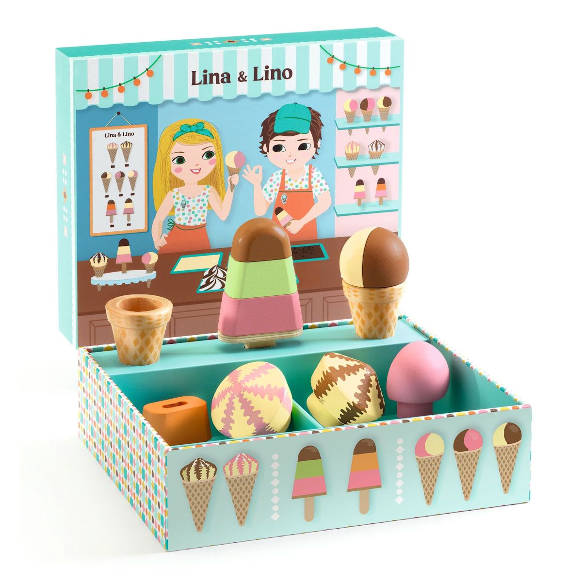 Lina og Linos isbutik