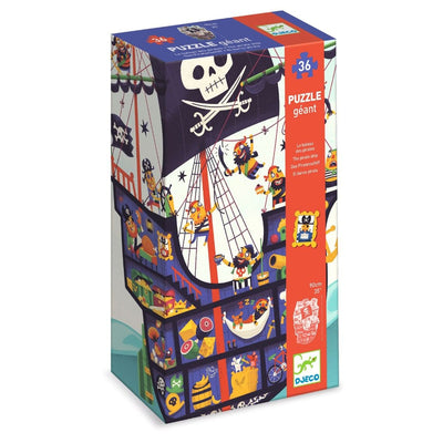 Pusle gigant 36 brikker - Piratskib