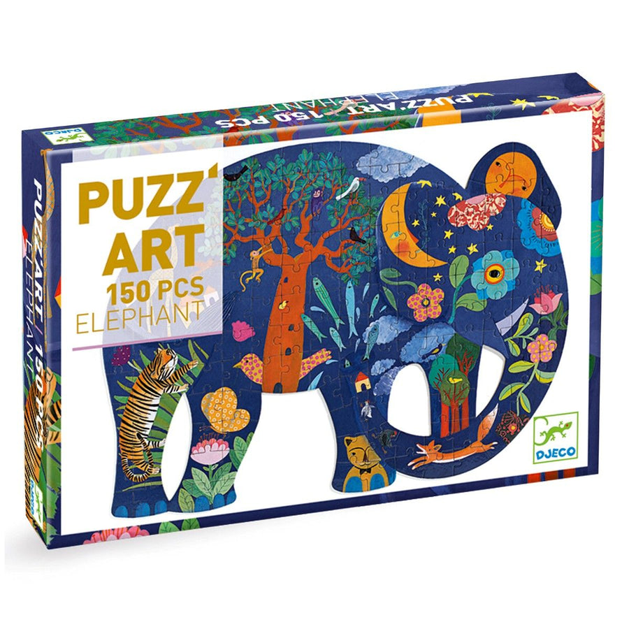 Puzz'art elefant - 150 brikker