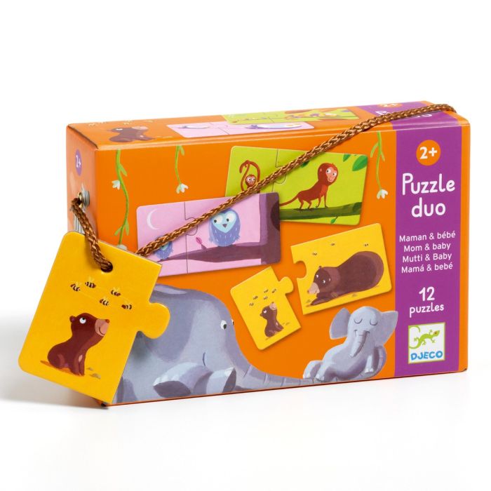 Puzzle duo - mor og barn