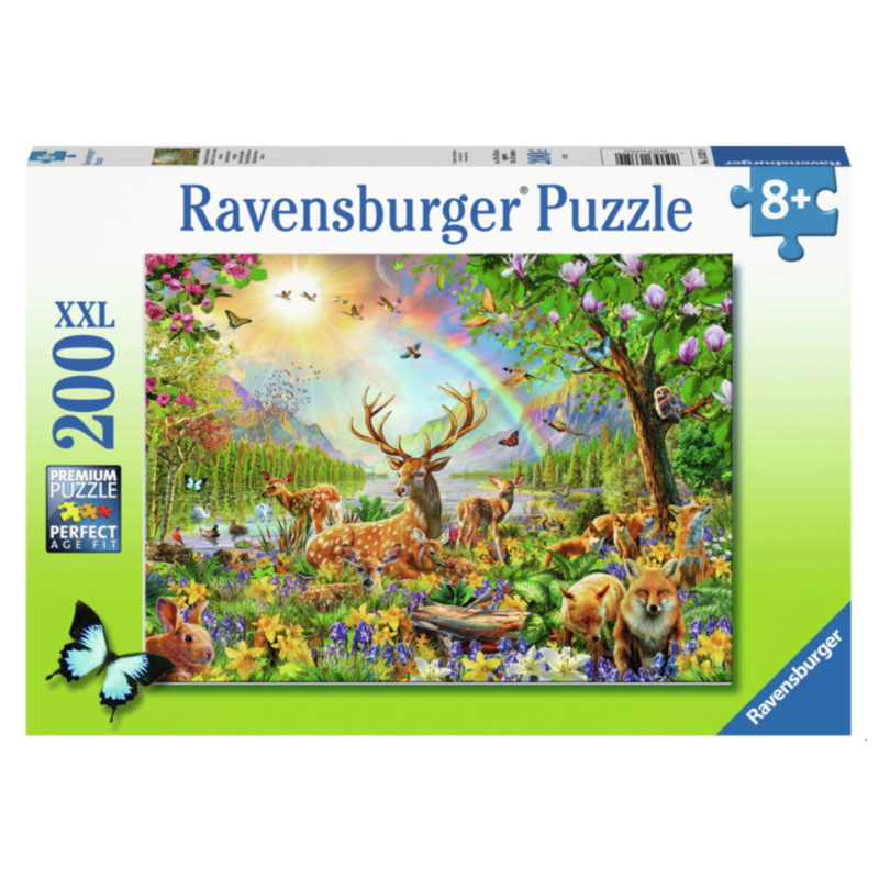 Puslespil 200XXL - Dyr under regnbuen