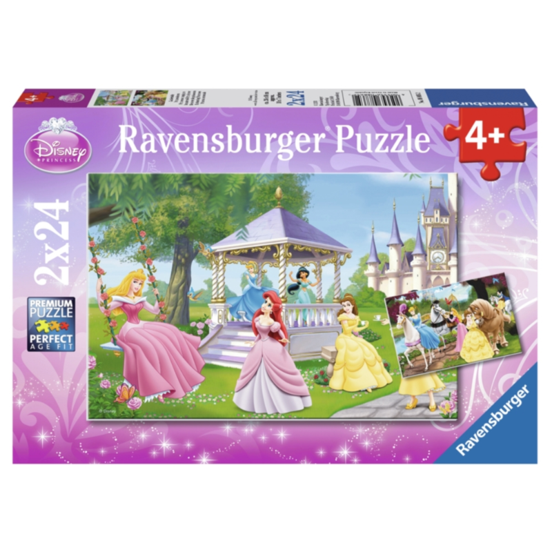 Puslespil 2x24 - Fortryllende prinsesser
