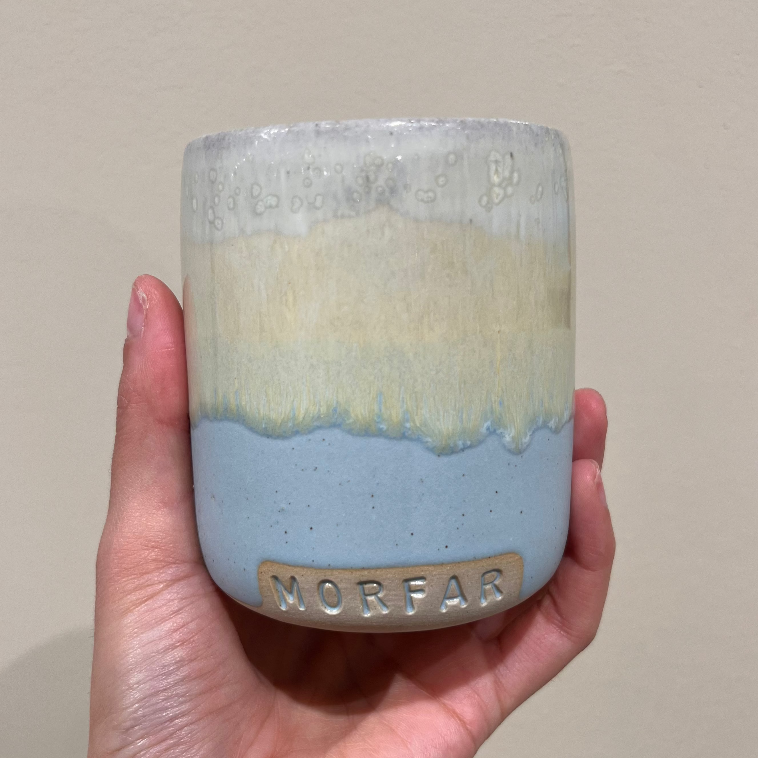 Vaarhus keramikkop "MORFAR"