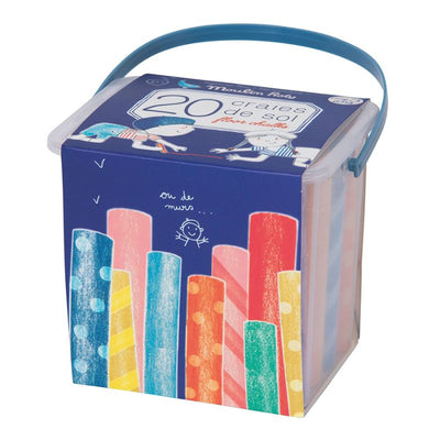 Gadekridt - 20 stk.