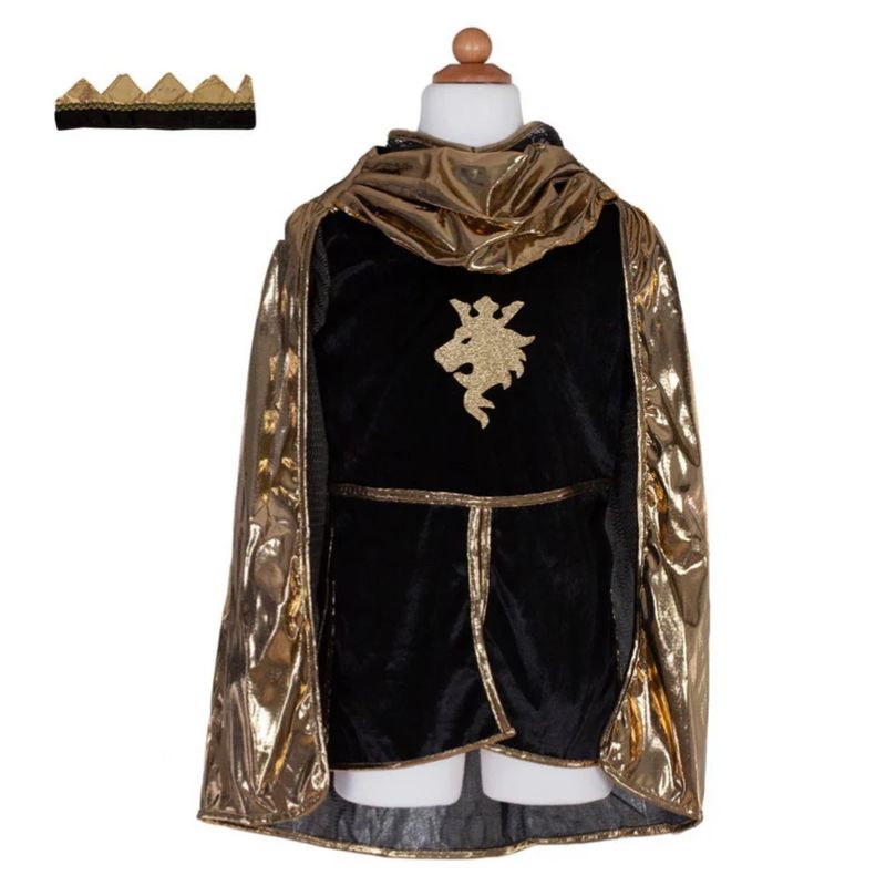 Ridderkostume i guld