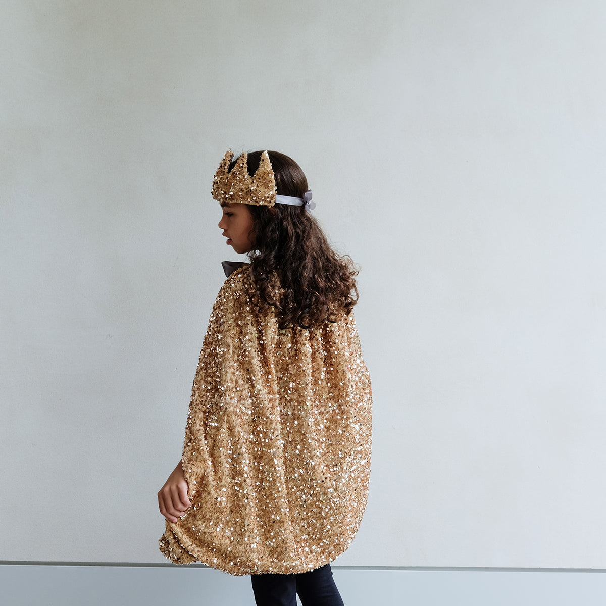 Kappe - Gold sequin