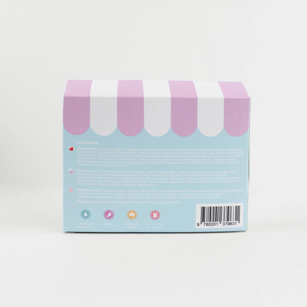Lip gloss sæt 3 stk