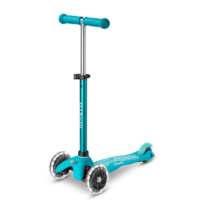 Mini løbehjul - aqua