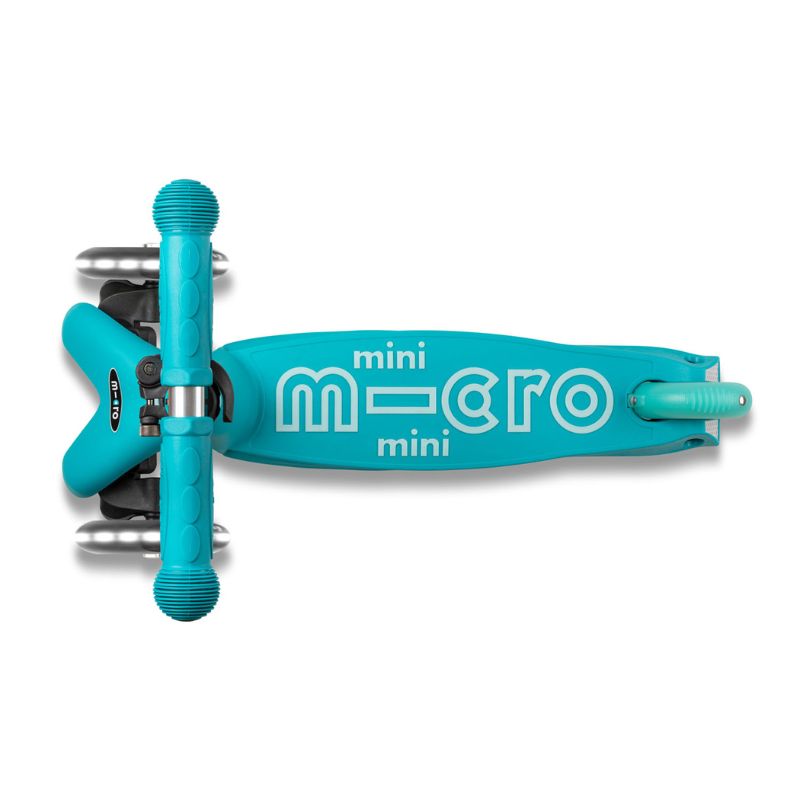Mini løbehjul - aqua