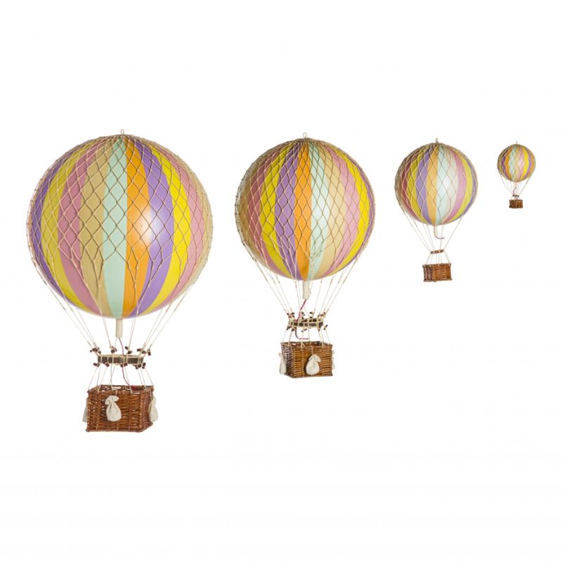 Luftballon Multi pastelfarver - Lille