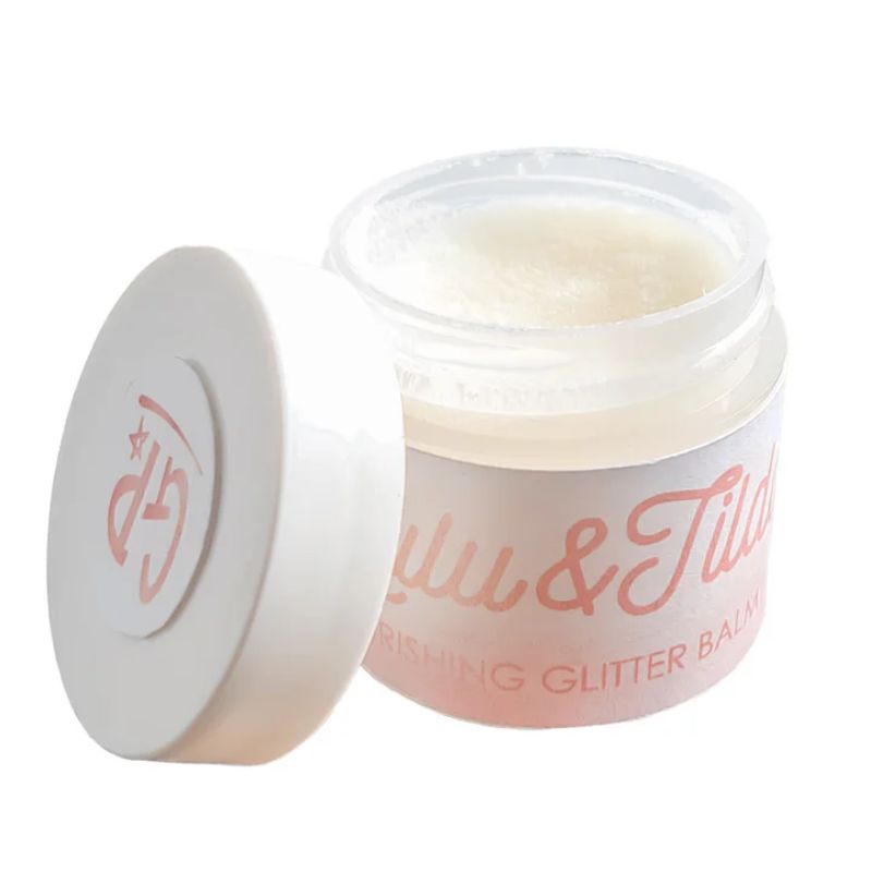 Nourishing glitter balm