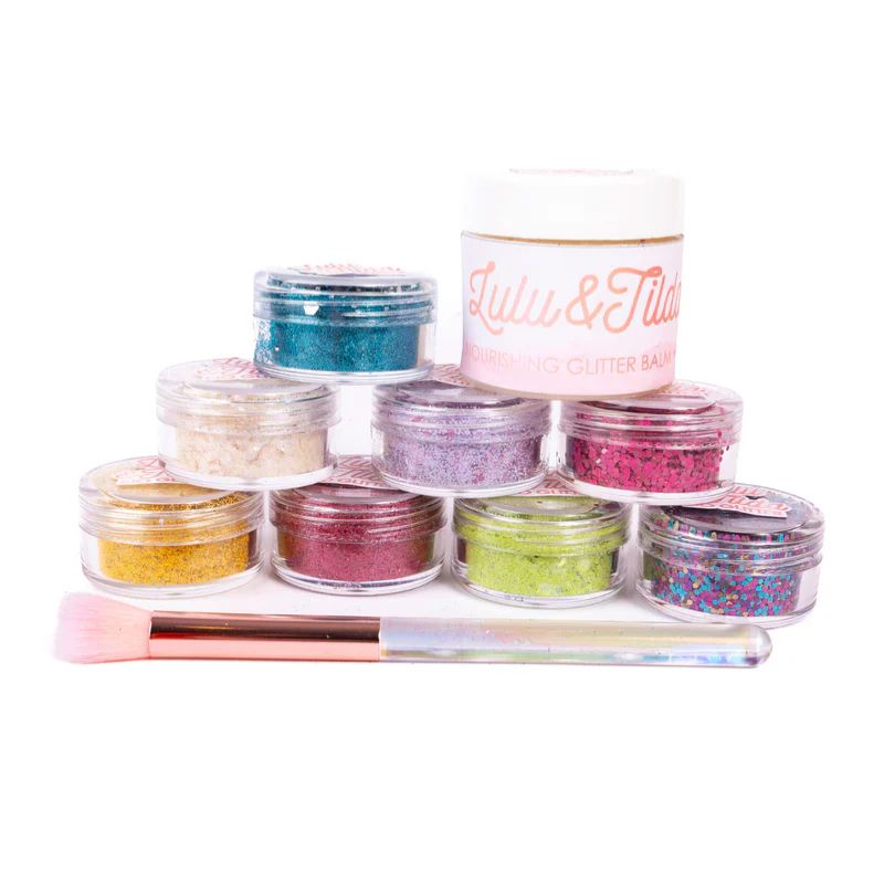Nourishing glitter balm