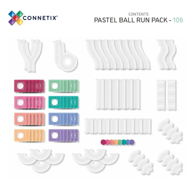 Pastel pakke - 106 dele