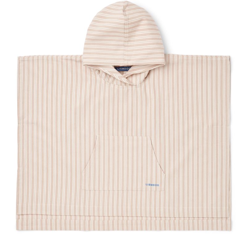 Kaiden poncho - Sorbet rose/ Creme de la creme