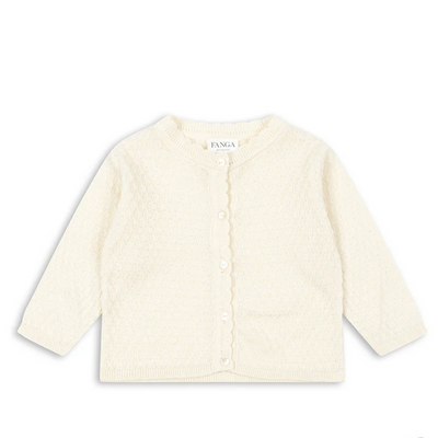 Venti Pointelle Cardigan