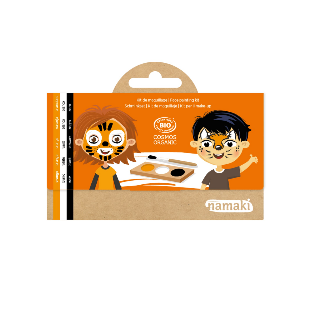 Namaki ansigtsmaling - Tiger og ræv