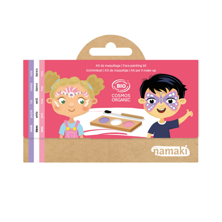 Namaki ansigtsmaling - Fe og sommerfugl