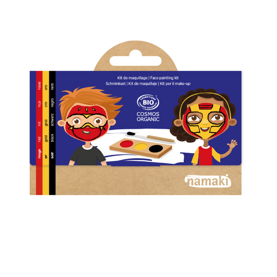 Namaki ansigtsmaling - Ninja og superhelt