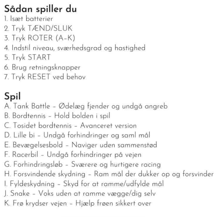 Pocket game blå
