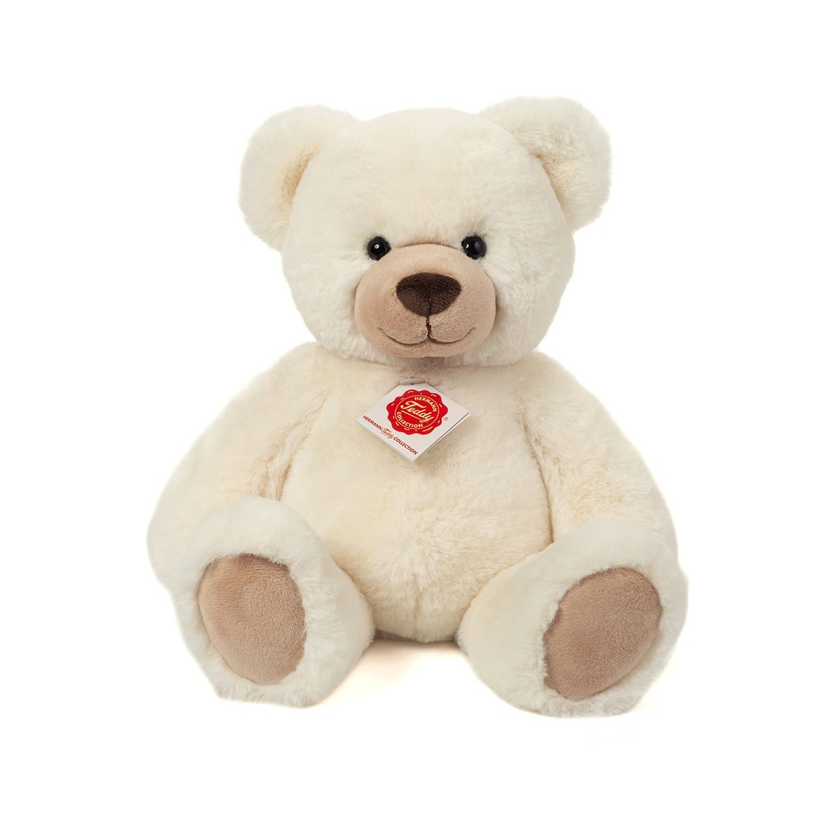 Bamse hvid teddy