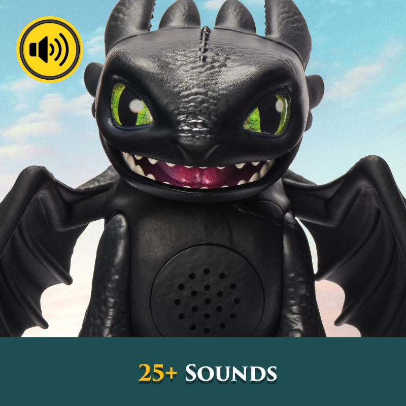 Toothless drage med lyd