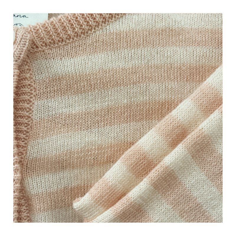Venti strik cardigan - Cameo rosa