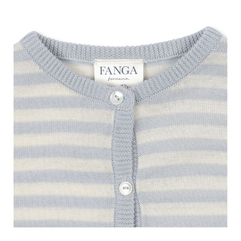 Venti strik cardigan - Gray dawn