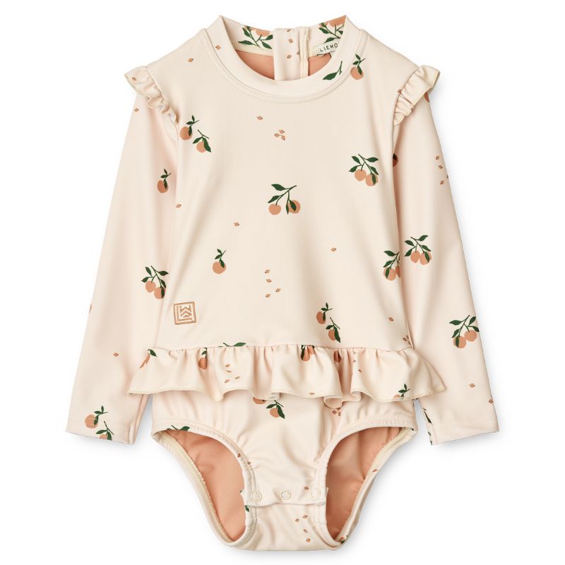 Babybadedragt - Peach/Sea shell